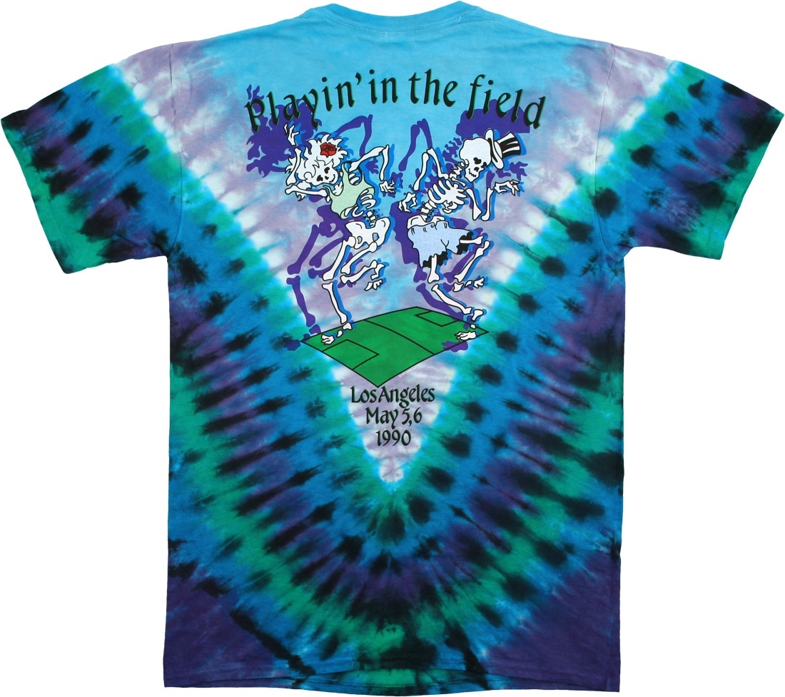 GRATEFUL DEAD-CAL STATE-TIE DYE T-SHIRT-SYF SOCCER-M,L,XL,2X.w/VINTAGE TAG 5X,6X