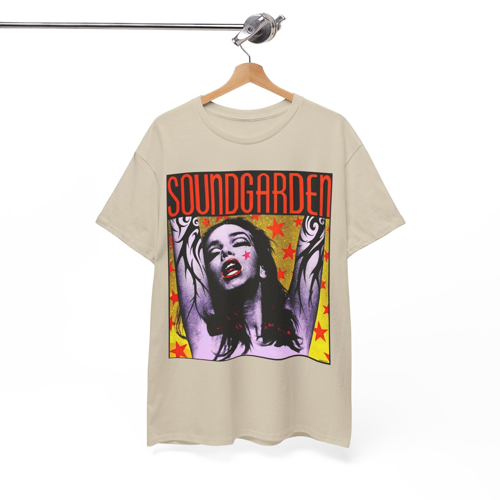 SOUNDGARDEN Unisex T Shirt RARE Rock Band Tee