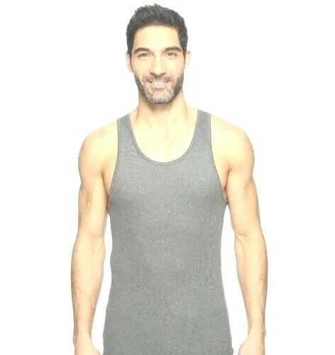 Billabong Men’s Ribbed Tank Top XL Gray 100% Cotton