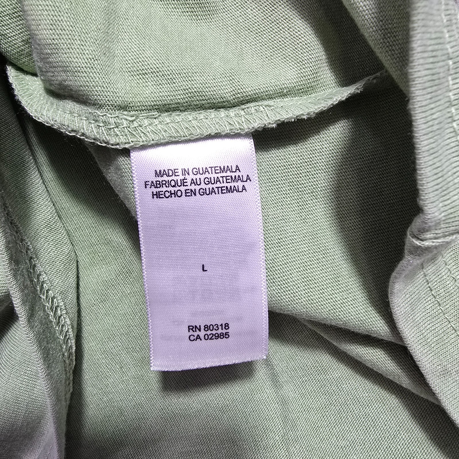Lucky Brand Ganja Shirt Mens Large Green Smoke Jamaica Weed Casual Faded 420 NWT