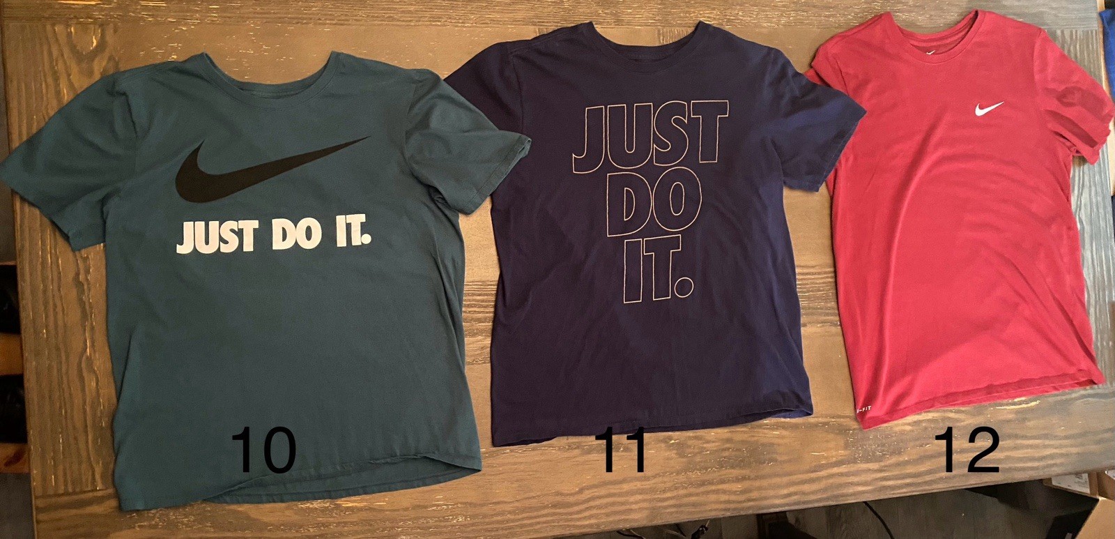 Nike Graphic T-Shirts Men’s Large 4 for $40.