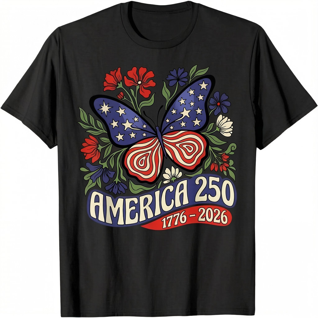 250th Anniversary USA Patriotic Freedom 4th of JulyAdult T-Shirt