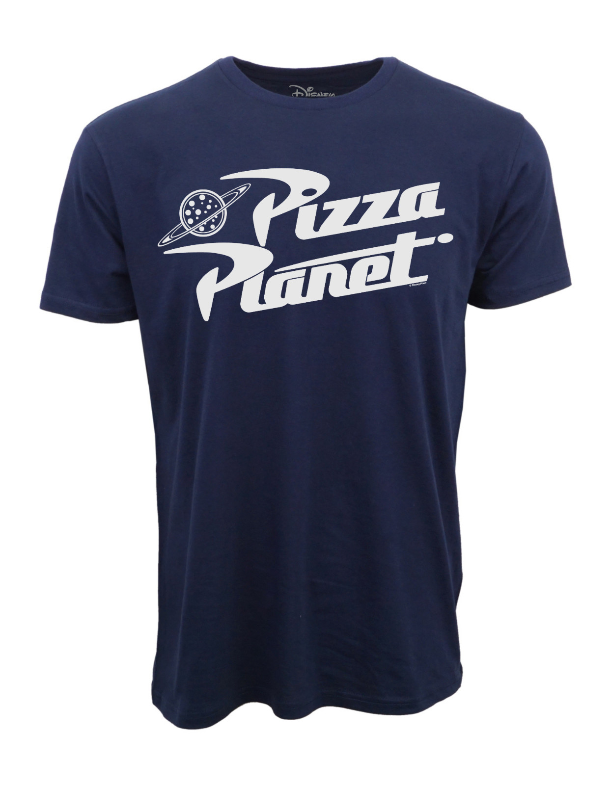 DISNEY PIZZA PLANET LOGO SHORT SLEEVES T SHIRT NAVY