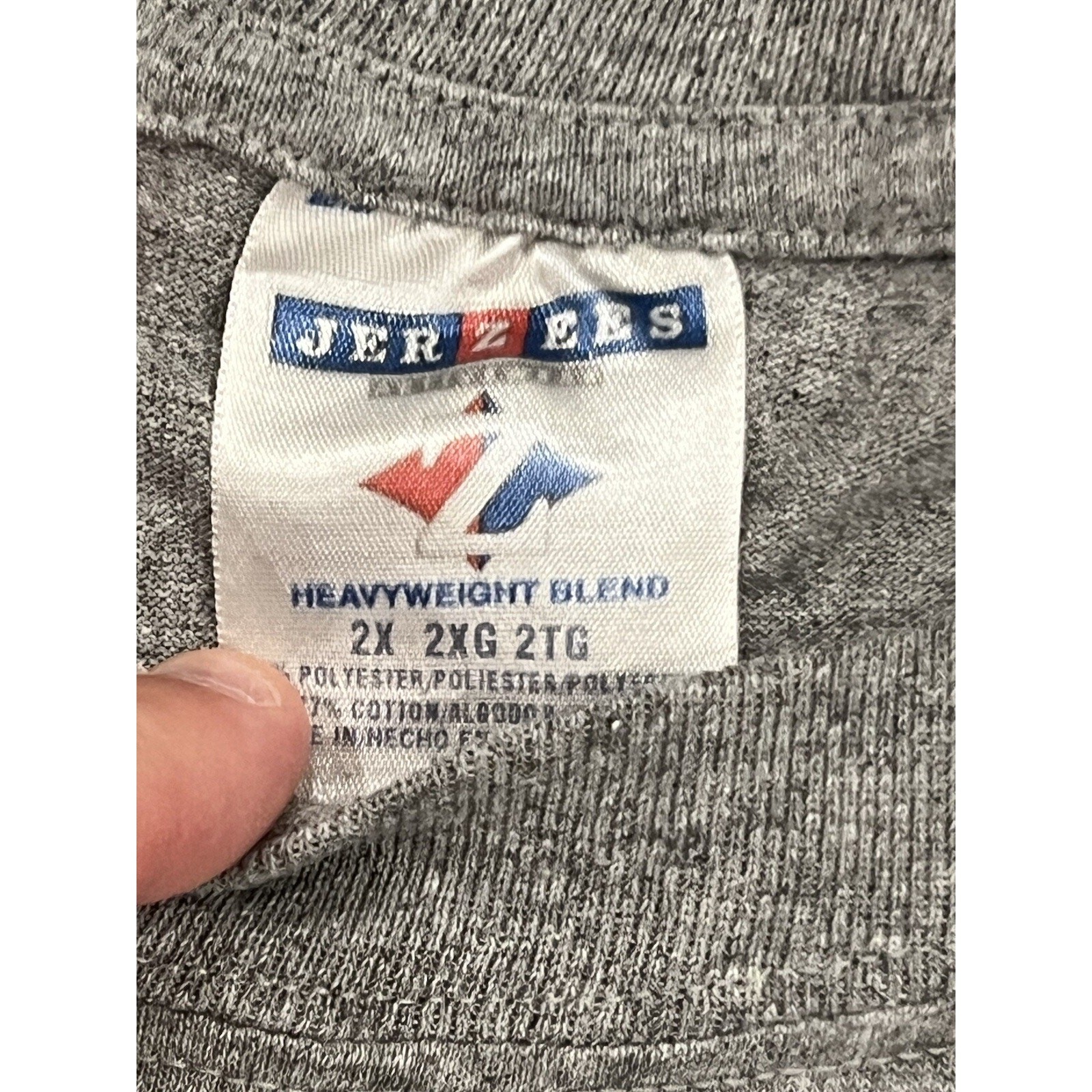 Vintage Y2K Walmart Holiday Meeting 2004 Jerzees Gray Tee Men’s 2XL
