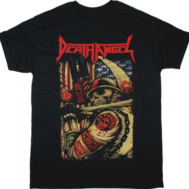 Death Angel Soldier Vintage Thrash Metal Tee Shirt