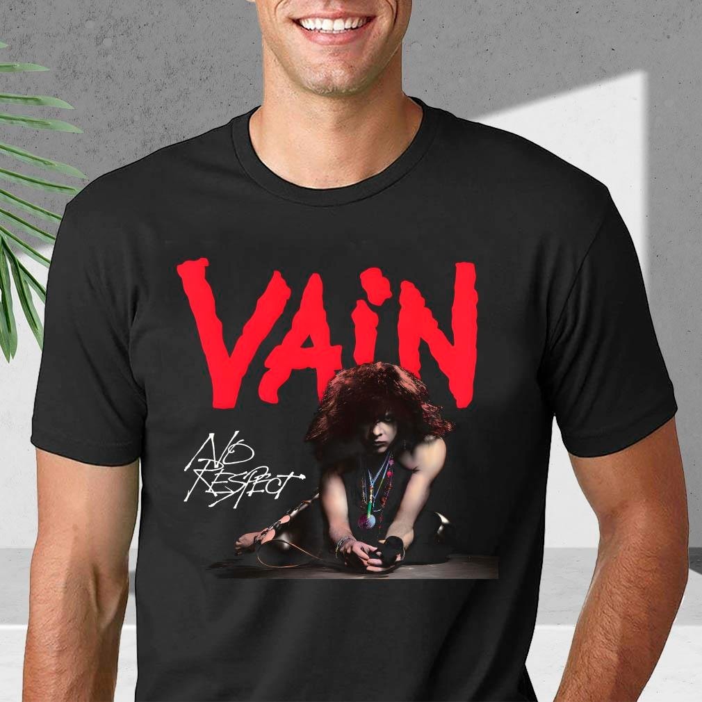 Vain no respect Unisex Black T-shirt S-3XL Q87348