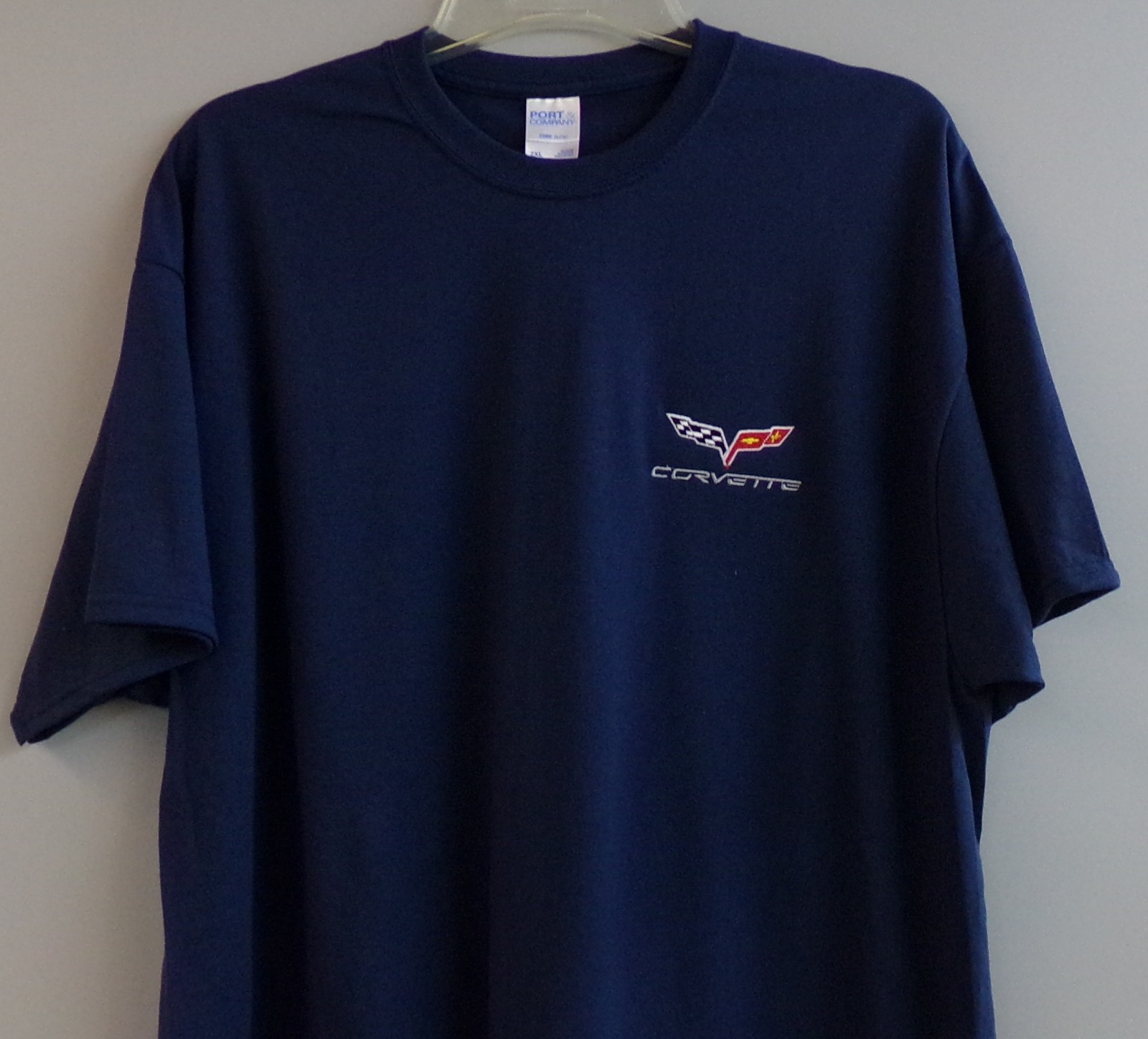 Chevrolet Corvette C6 Sports Car Embroidered T-Shirt S-6XL, LT-4XLT Chevy New