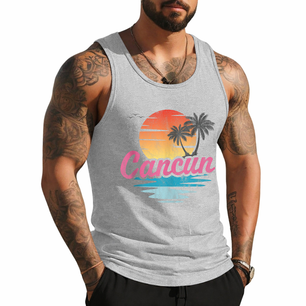 Cancun Summer Vacation Tank Top
