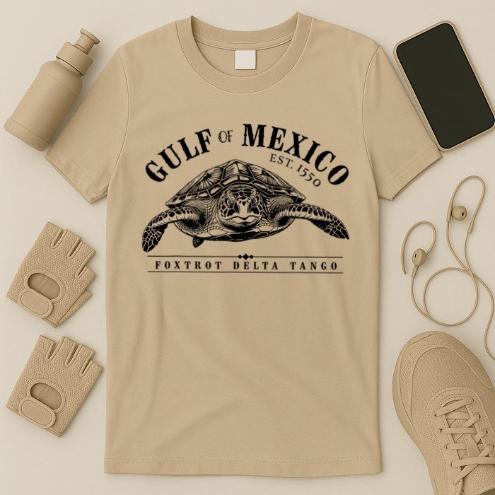 Foxtrot Delta Tango Turtle Gulf Of Mexico Protest T-Shirt Unisex
