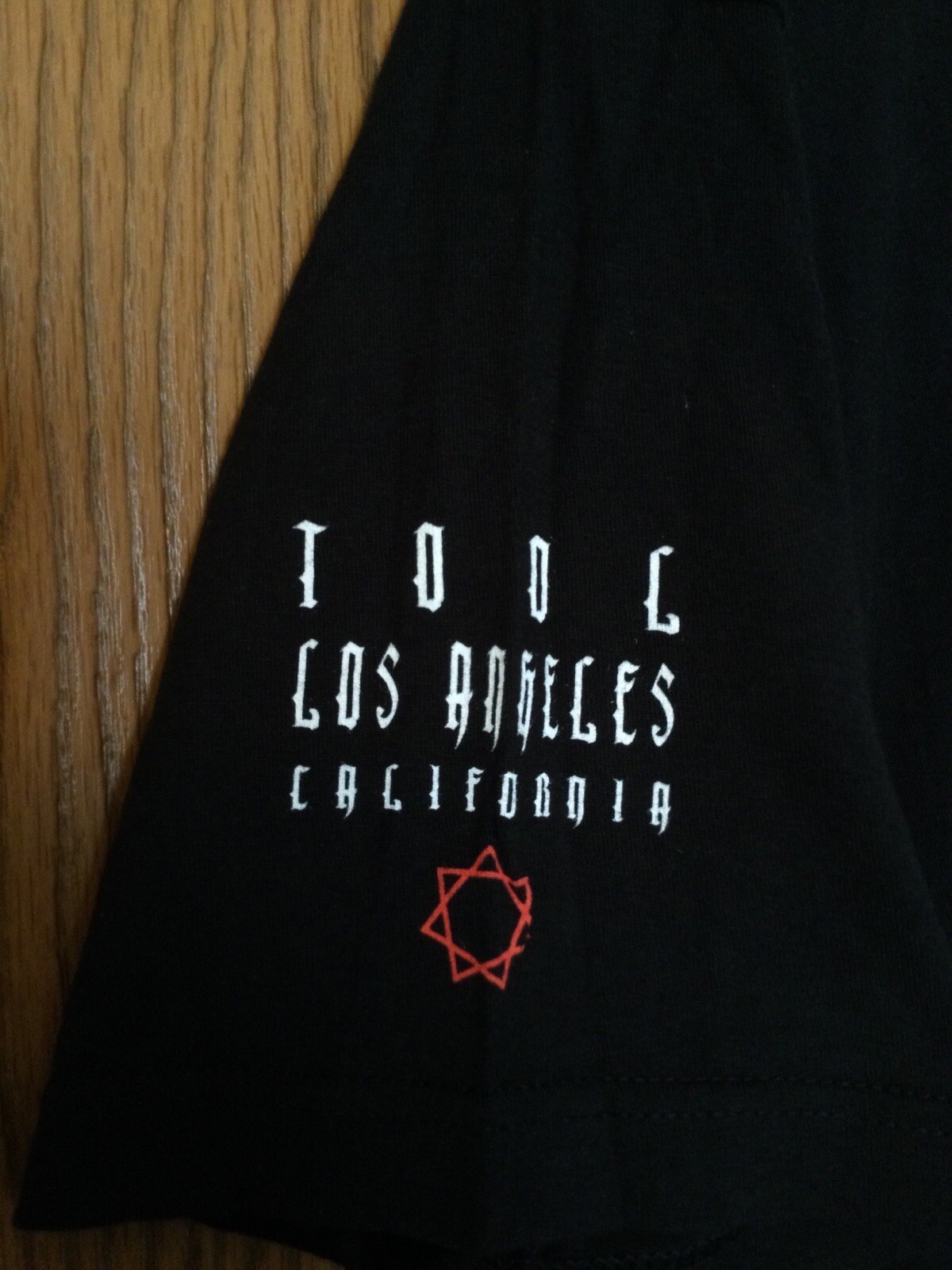 Tool – Los Angeles, California – 2015 Black Shirt – XL – Tultex