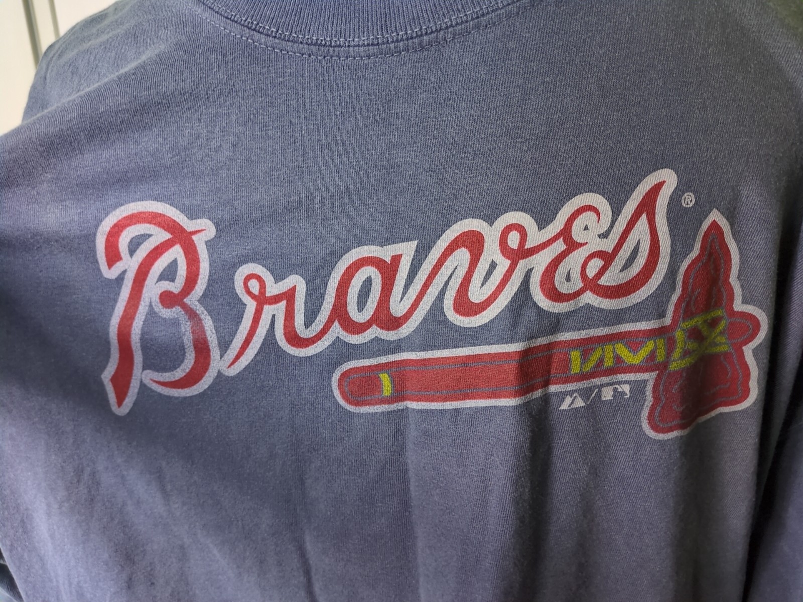 Genuine Merchandise Atlanta Braves Men’s XL T Shirt Blue New With Tags