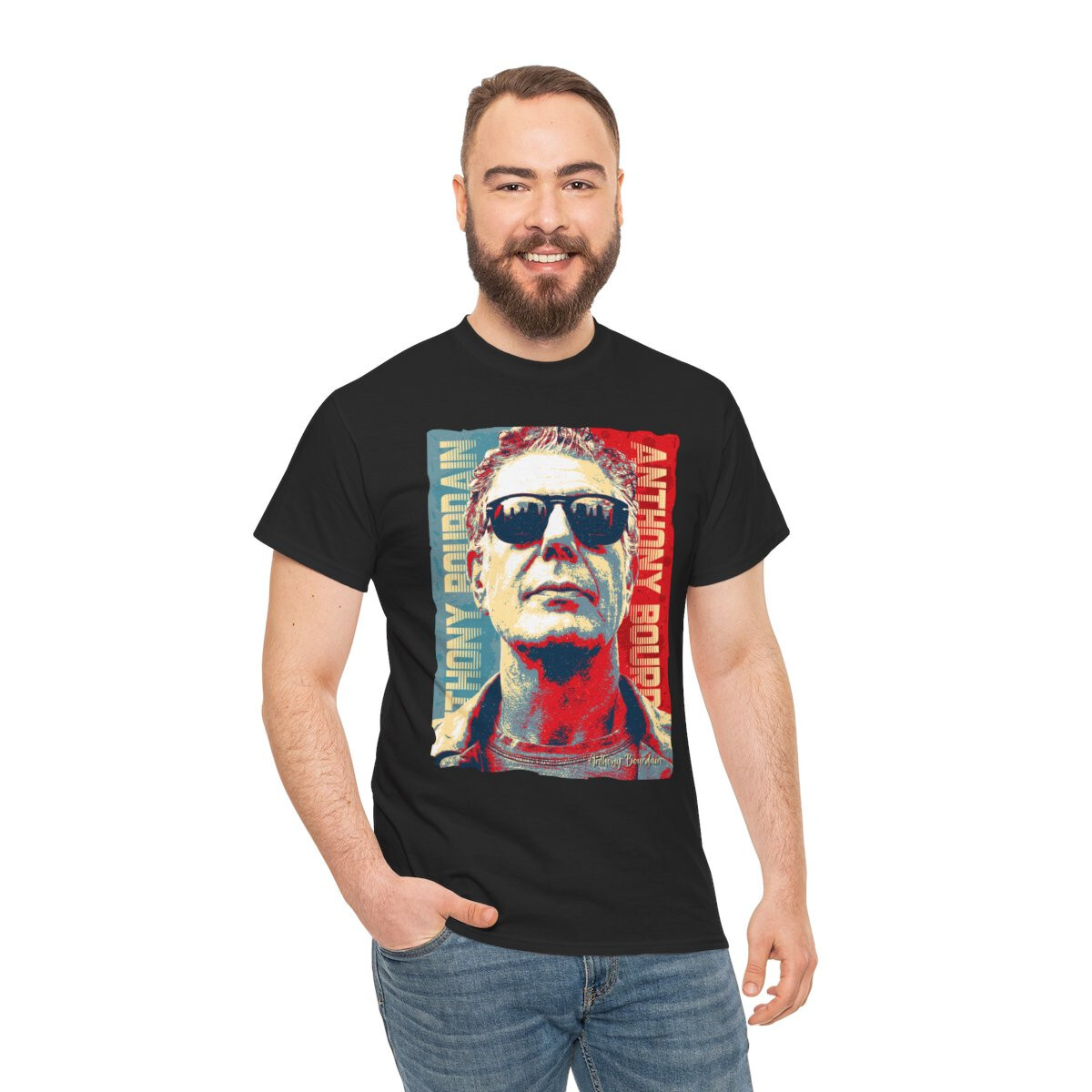 Anthony Bourdain Hope Chef Kitchen Cuisine Culinary Cooking Funny Gift T-Shirt