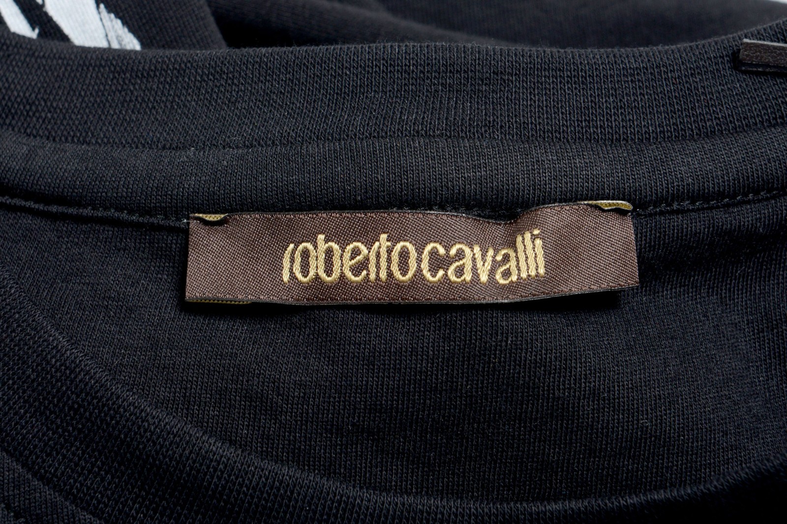 Roberto Cavalli Men’s Black Graphic Lion Crewneck T-Shirt Size S M L XL 2XL