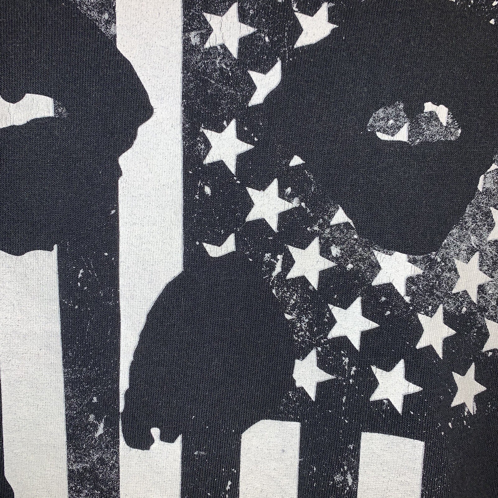 Misfits Danzig Fiend Skull American Flag Samhain Band T Shirt Small Big Print