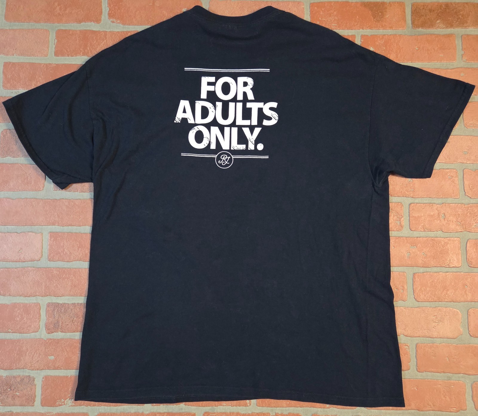 RON JEREMY Ron De Jeremy Spiced Rum “FOR ADULTS ONLY” PROMO T shirt Gildan XL