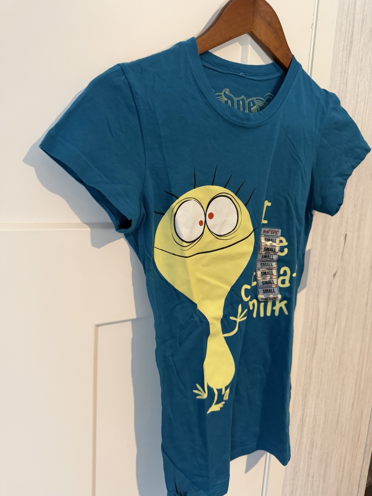 Vintage NWT I Like Chocolate Milk Fosters home for imaginary friends Doe Size Sm