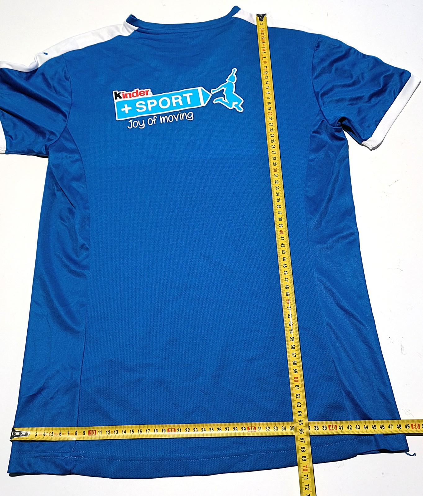 Puma Italy Football Shirt M Blue National Team Italia Soccer Jersey Graphic VGC