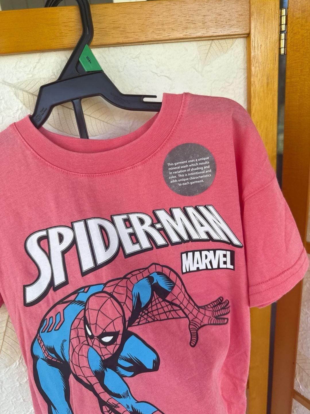 Zara Kids Marvel Spider-Man Mineral Wash T-Shirt and Shorts 2-Piece Set 5T