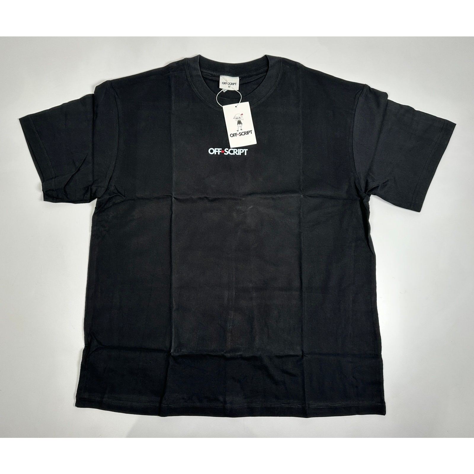 Off Script OG Short Sleeve T-Shirt Black Size Medium NWT #105A