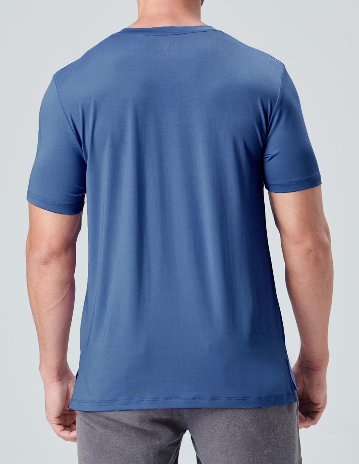 5 Pack Mens V-Neck Dry Fit Active T-Shirts, Athletic Short Sleeve Workout Top…