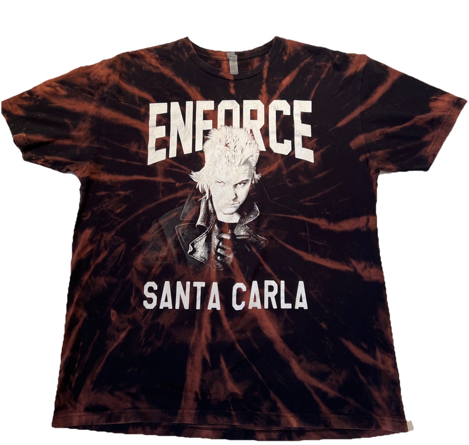 The Lost Boys T-Shirt Men’s Size XL Graphic Print “ Enforce Santa Clara” Tie-Dye
