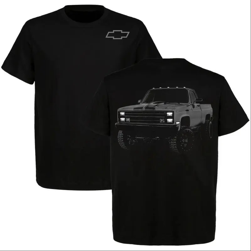 Chevy K/10 Square Body Truck T-shirt, Chevy Truck Enthusiast Tee, Perfect For Ch