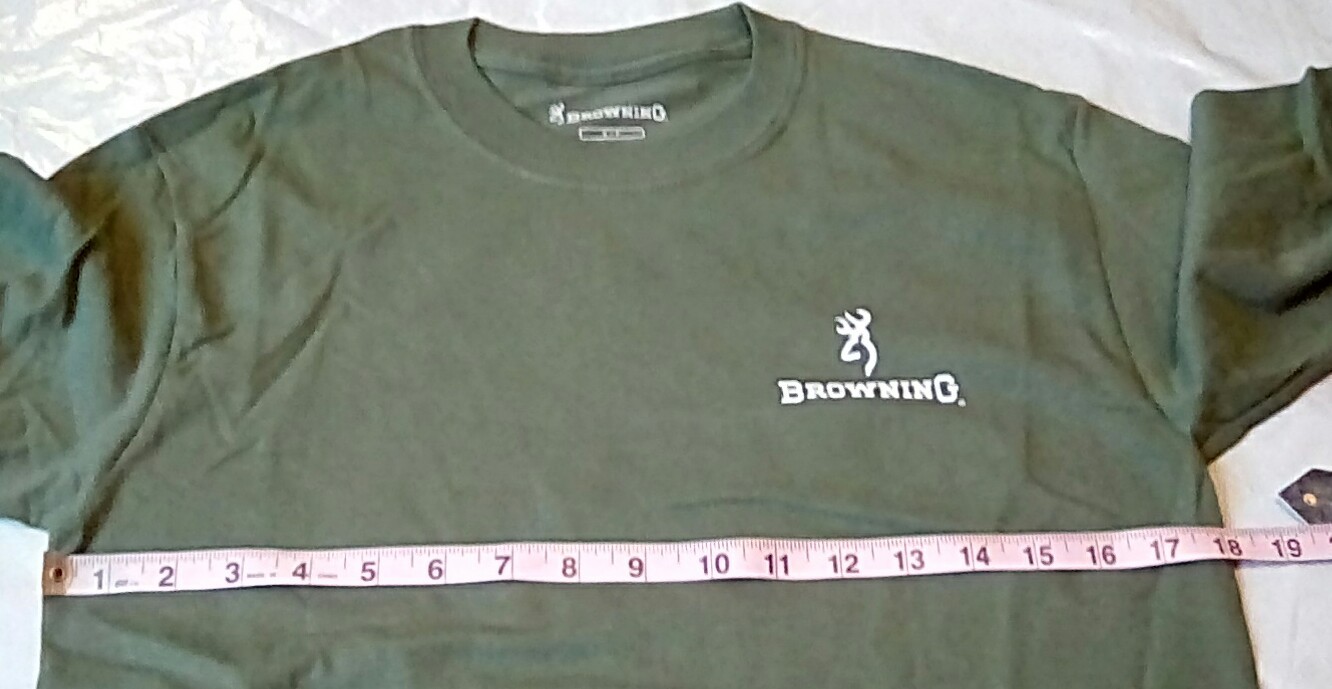 NEW Browning Men’s Authentic Arms Classic Outdoor Graphic T-Shirt Size Small