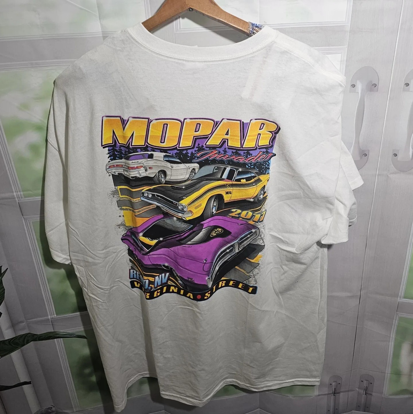 Vintage Gildan Reno Nevada Cruisin Virginia Street T Shirt Sz 3XL Hot Rods Shirt