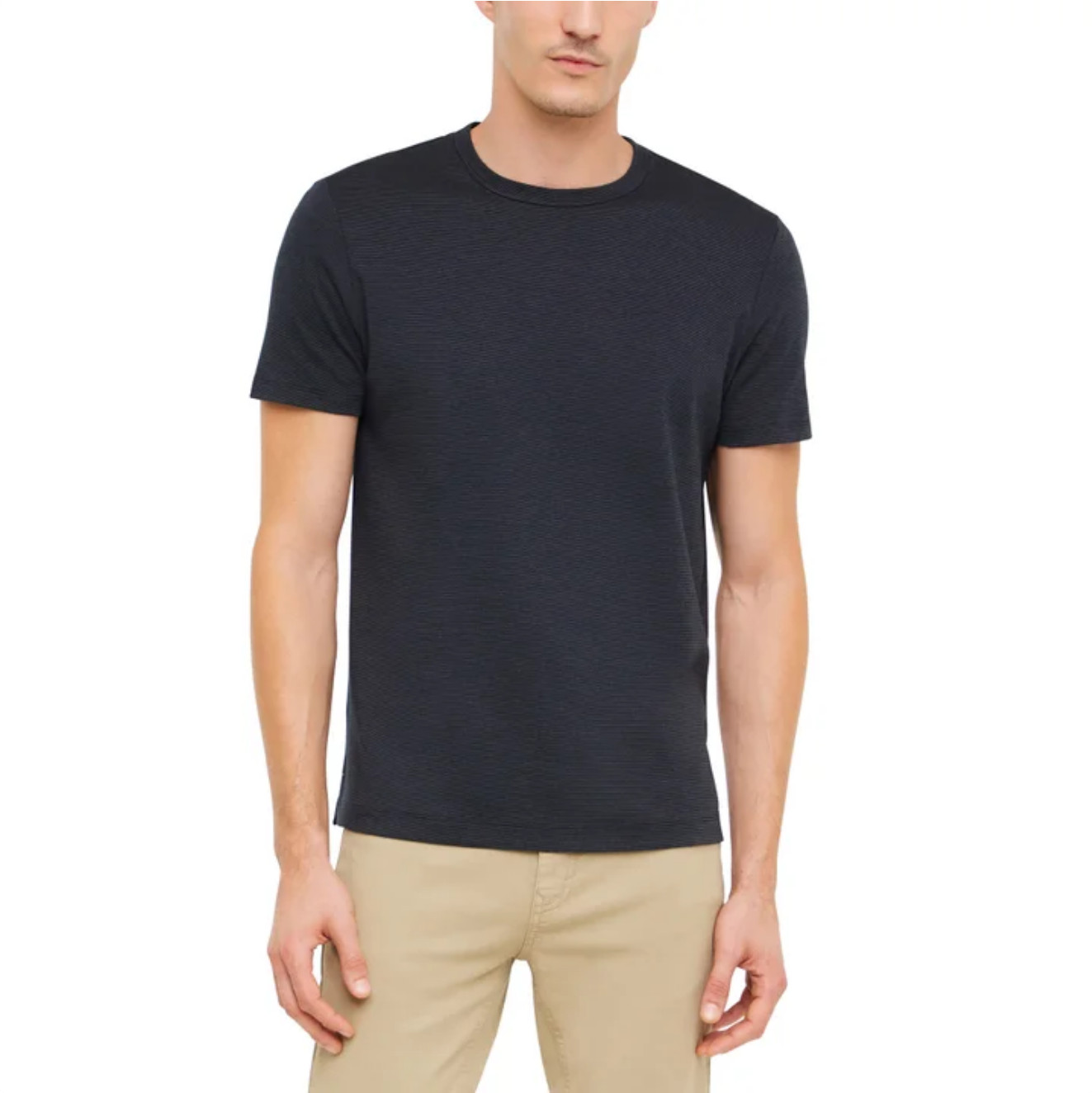 Banana Republic Men’s Luxe Touch Performance Tee – Black, Medium