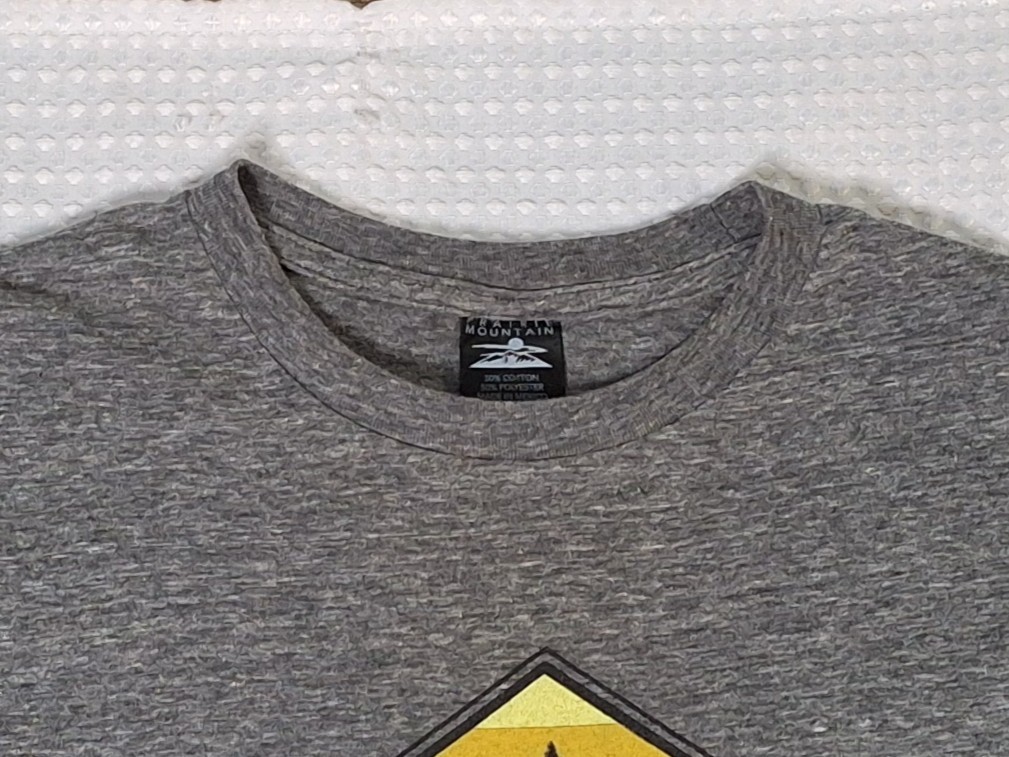 Stone Mountain Park Georgia Souvenir Dark Grey T-shirt Size XL Prairie Mountain