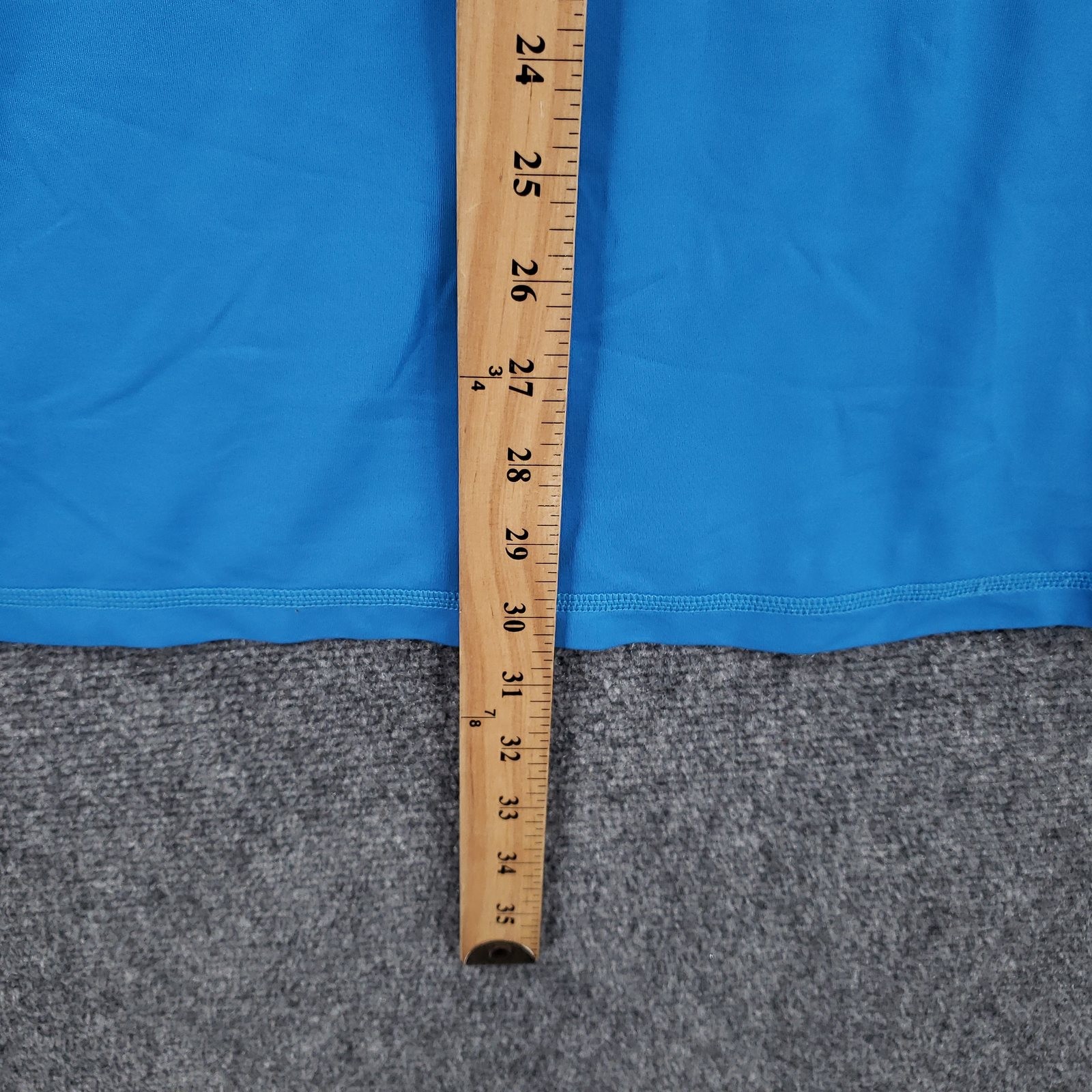 Tommy Bahama 1/4 Zip Shirt Mens XL Blue Two Tone Mock Neck Pullover Activewear
