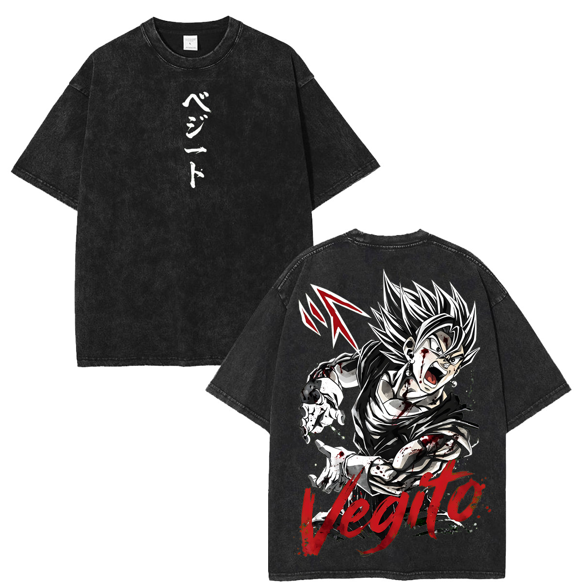 Drag0n Ball Vegito Anime Fans And Lovers Streetwear Tshirt