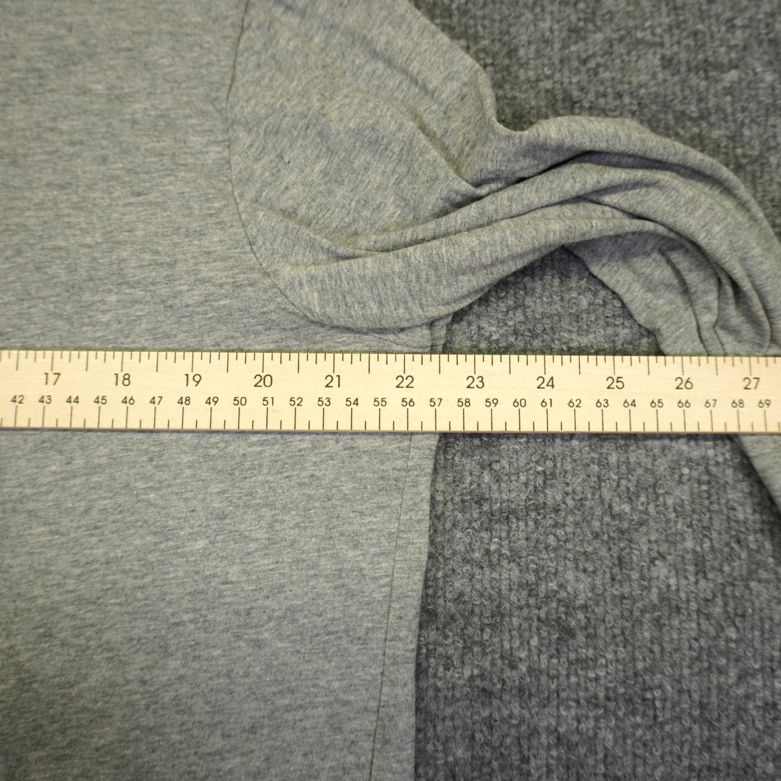 Polo Ralph Lauren Hoodie Mens Large Gray Lightweight T-Shirt Pony Preppy Shirt