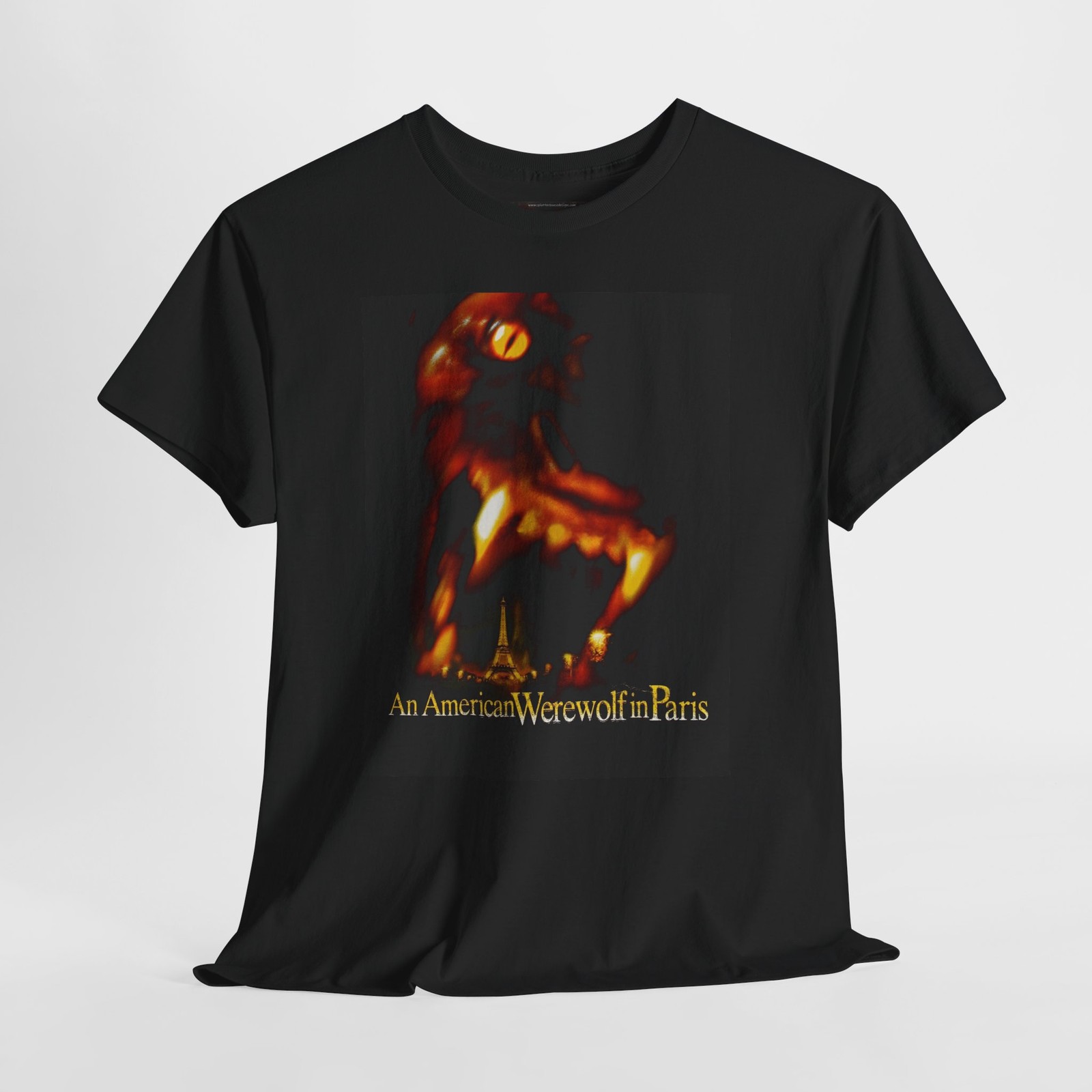 American Werewolf in Paris 1997 Retro Movie Poster Horror Unisex Graphic T-Shirt