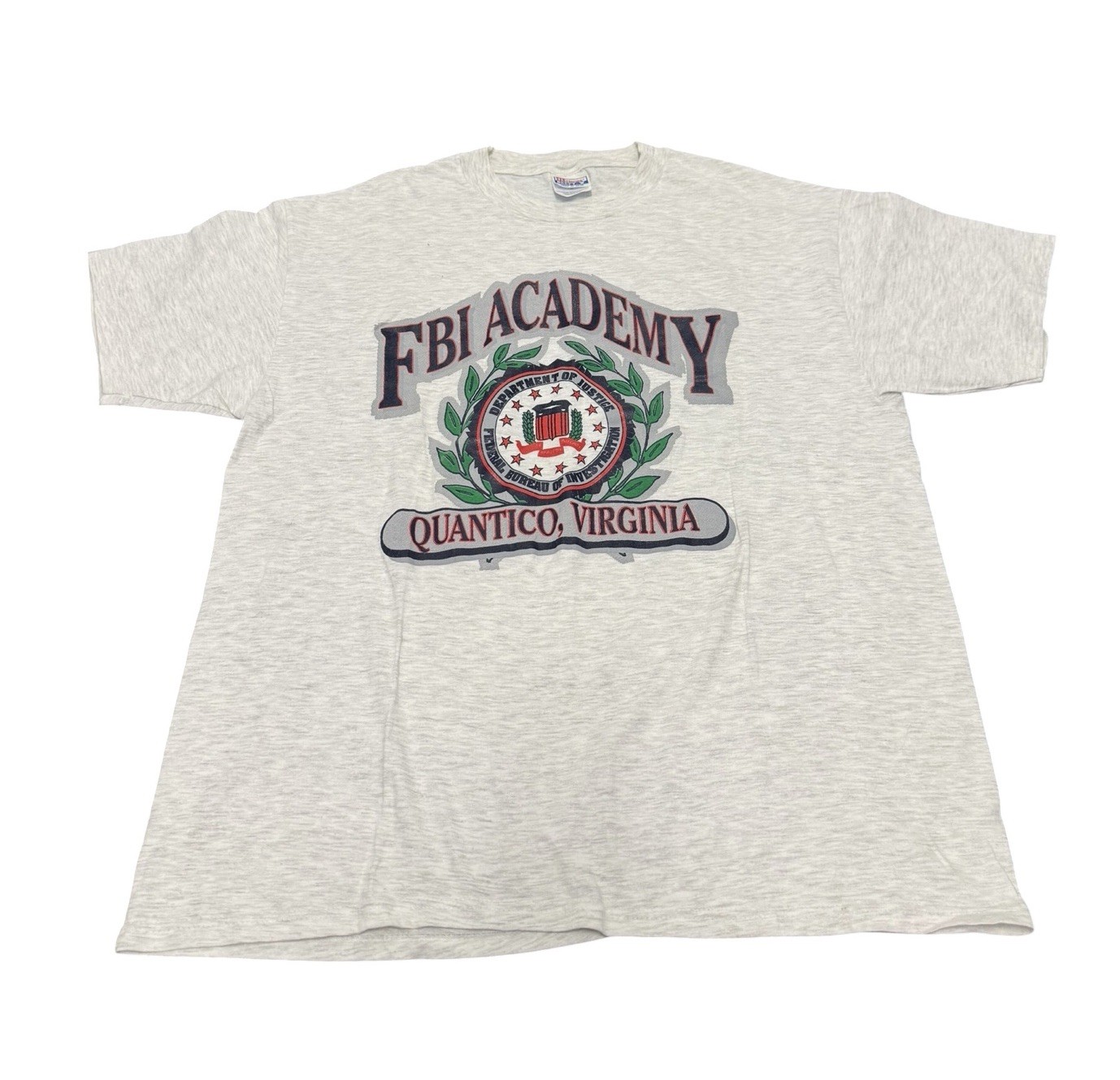 MV Sport FBI Academy Quantico Logo Shirt Casual Retro Y2K Skater – Men’s Medium