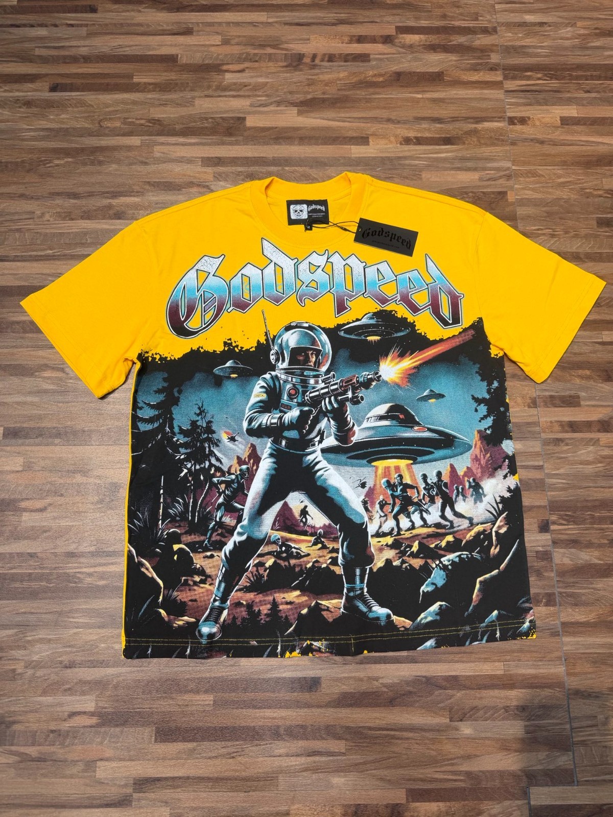 Godspeed tee shirt Yellow S-M-L-XL