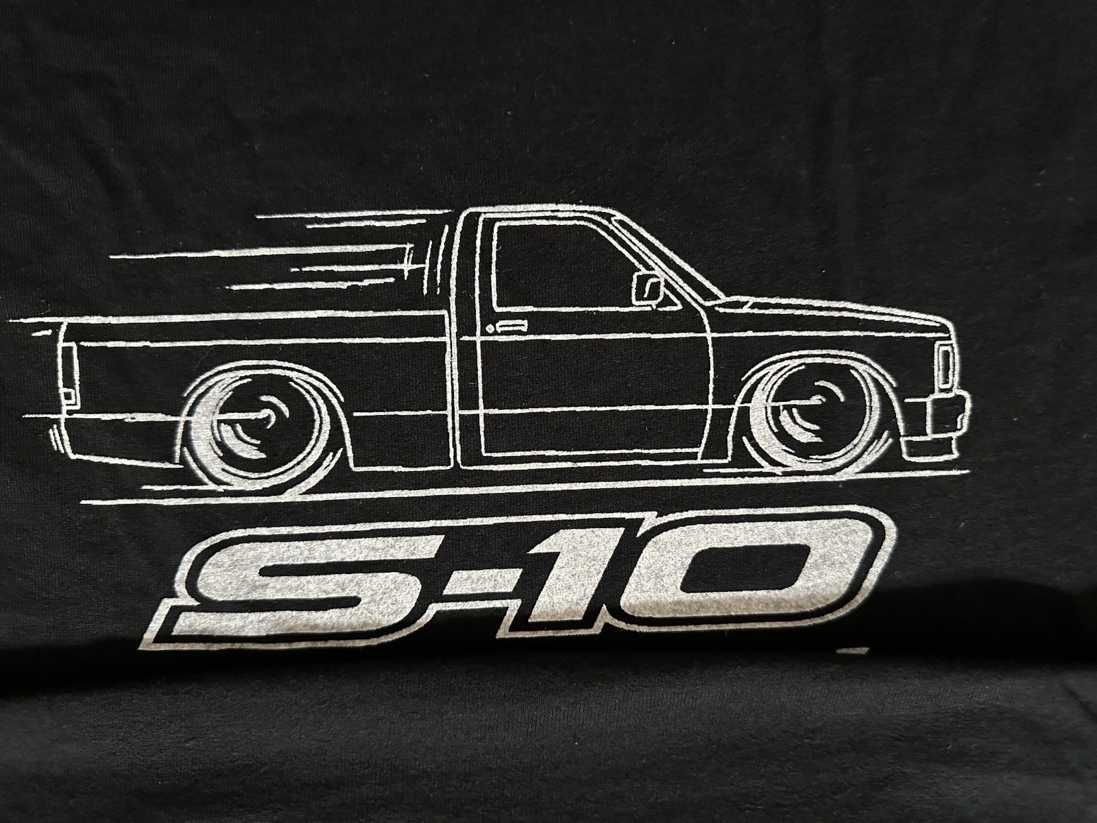 Chevy S10 Truck T Shirt Mini Truck Hot rod Drag Custom Sonoma Pro Street Graphic