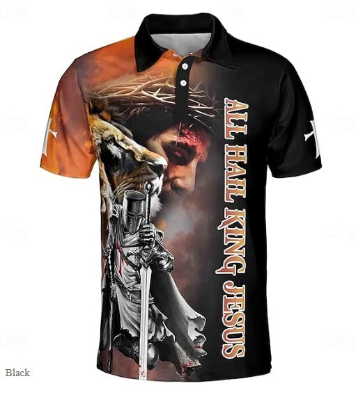 All Hail King Jesus – Lord’s Prayer – All Over Printed Shirt full Size S-5XL