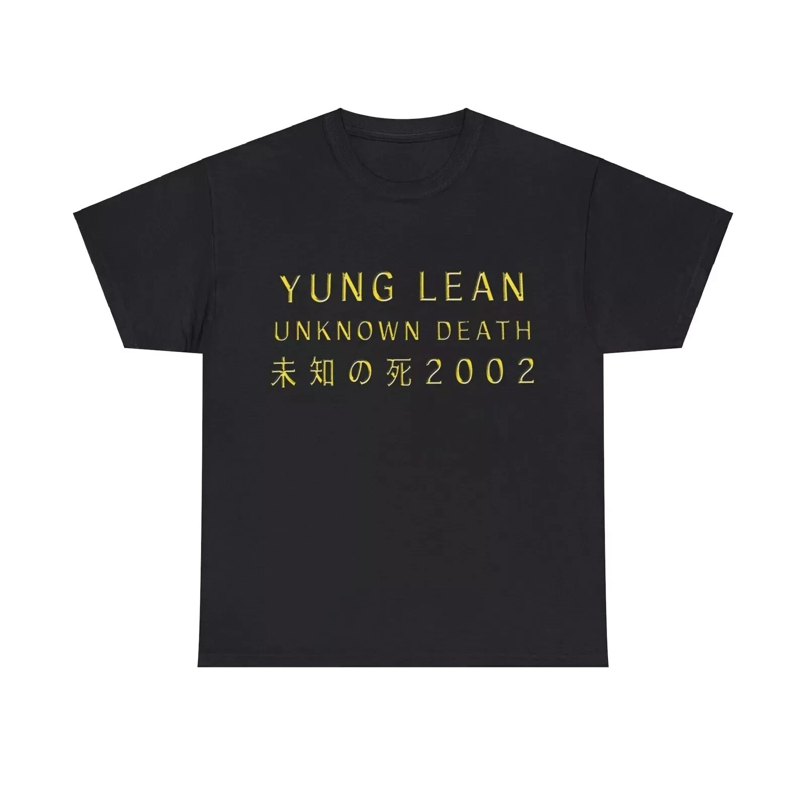 Yung Lean Unknown Death 2002 Album Tour Merch Tee T-Shirt – All Colors and Sizes