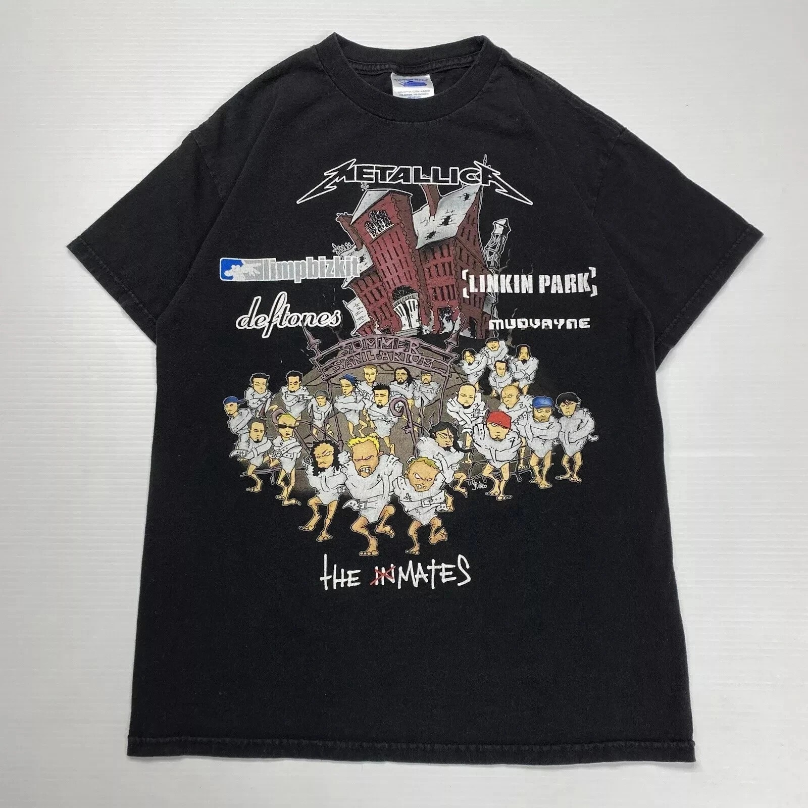 Summer Sanitarium Tour 2003 Graphic T Shirt Black Rock Reprint TRENDING TSHIRT