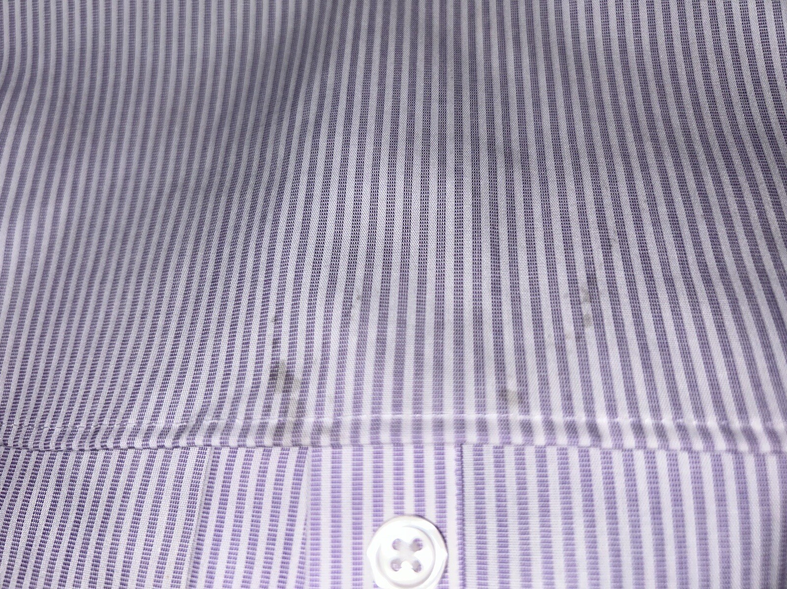 321 Calvin Klein Infinite Non-Iron Slim Fit Stretch Purple Striped Button-Down L
