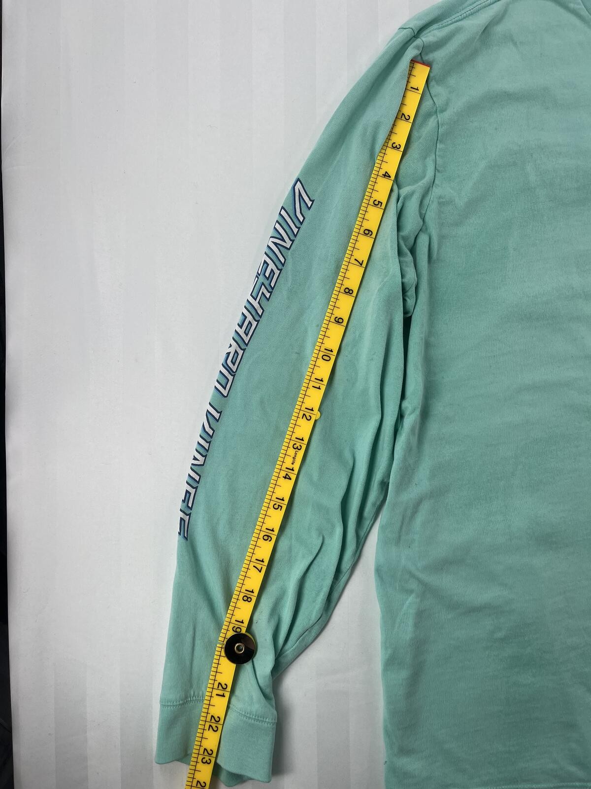 Vineyard Vines Mint Green Long Sleeve Pocket Graphic T-Shirt Men’s L