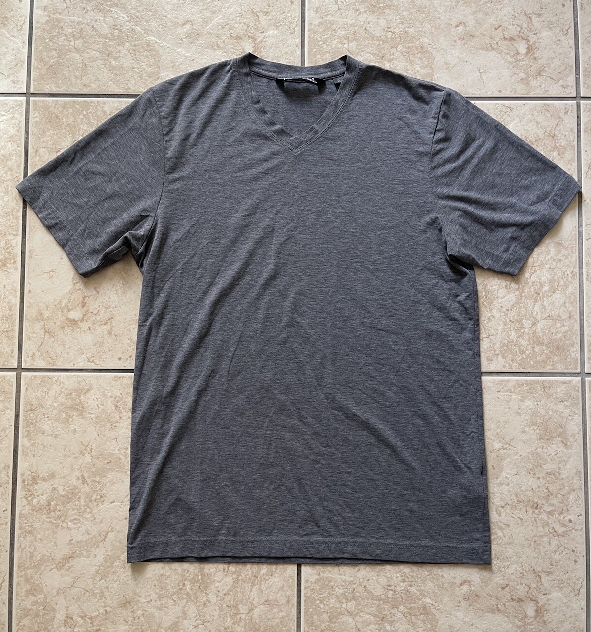 Travis Mathew Golf Men’s Short Sleeve T-Shirt Medium Gray Performance Sport Tee