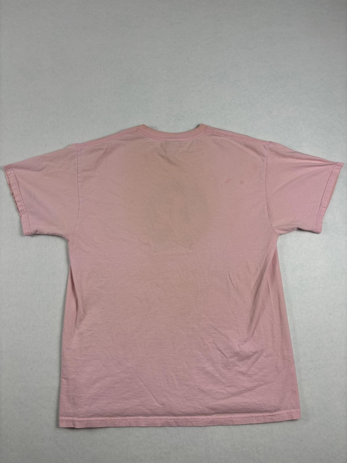 Pink Seminoles heavily distressed tee
