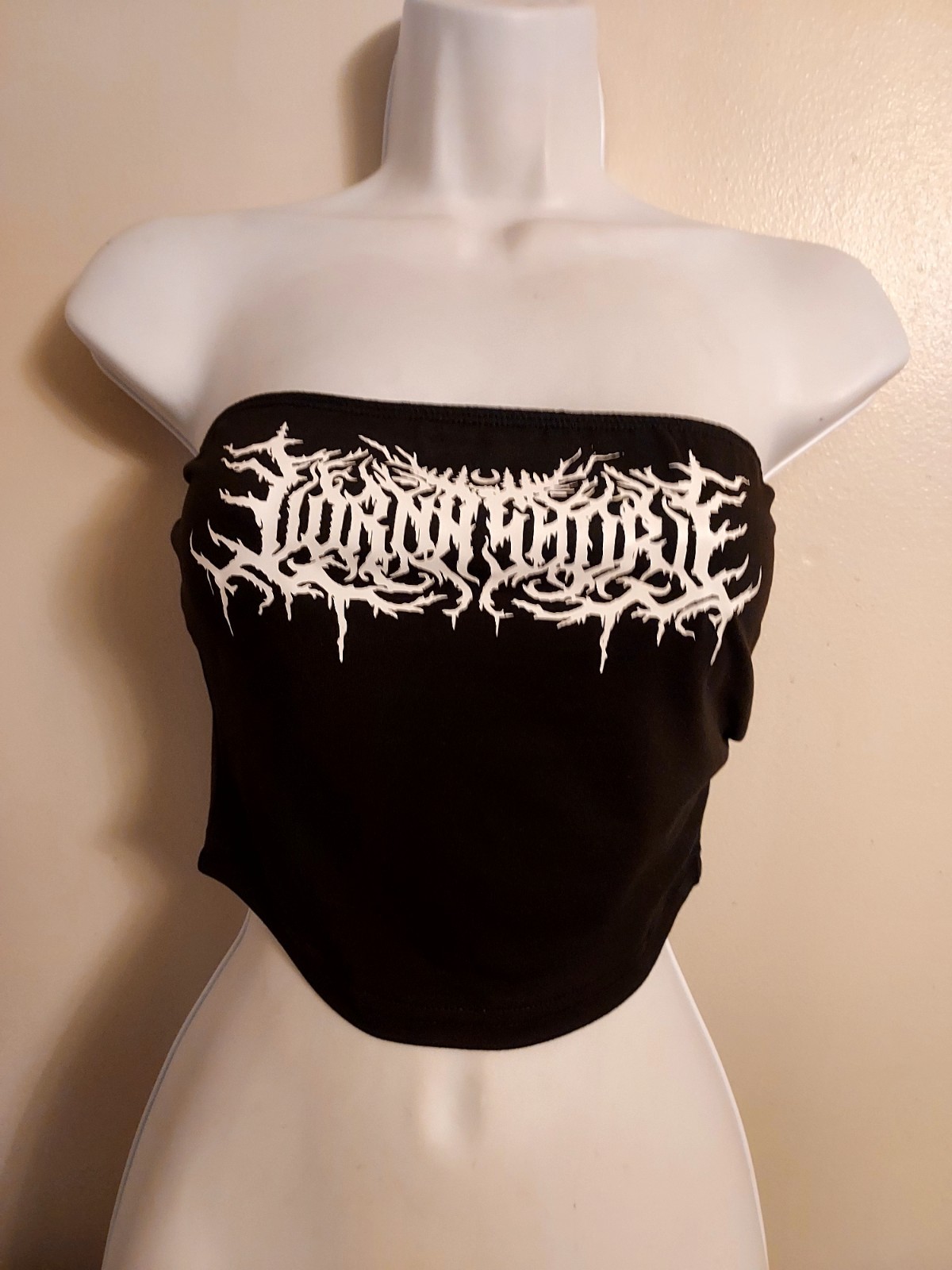 Lorna shore Tube Top crop top lornashore shirt lorna shore tank top Strapless