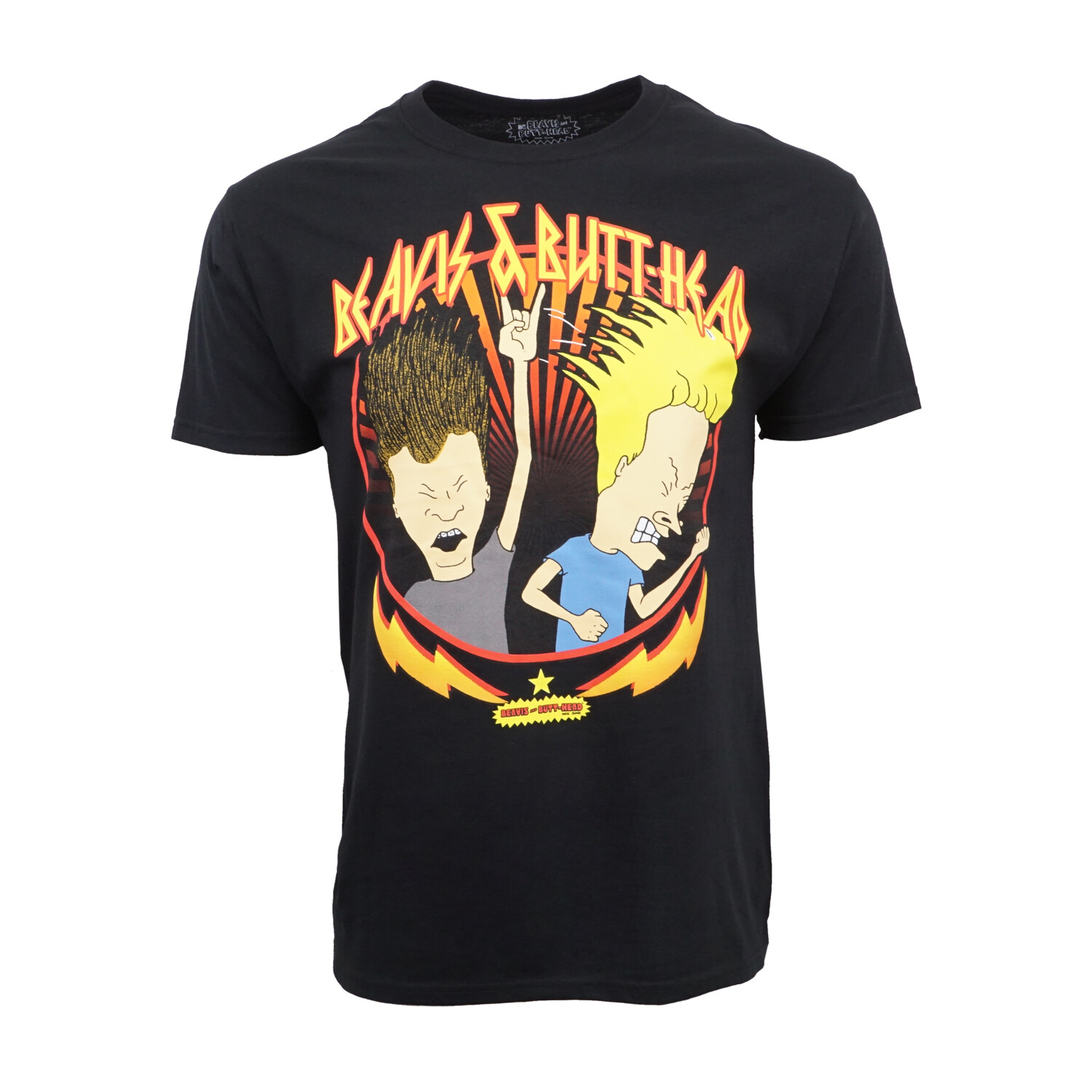 BEAVIS AND BUTT HEAD OFFICIAL LICENSE GRAHIC TOUR TEE