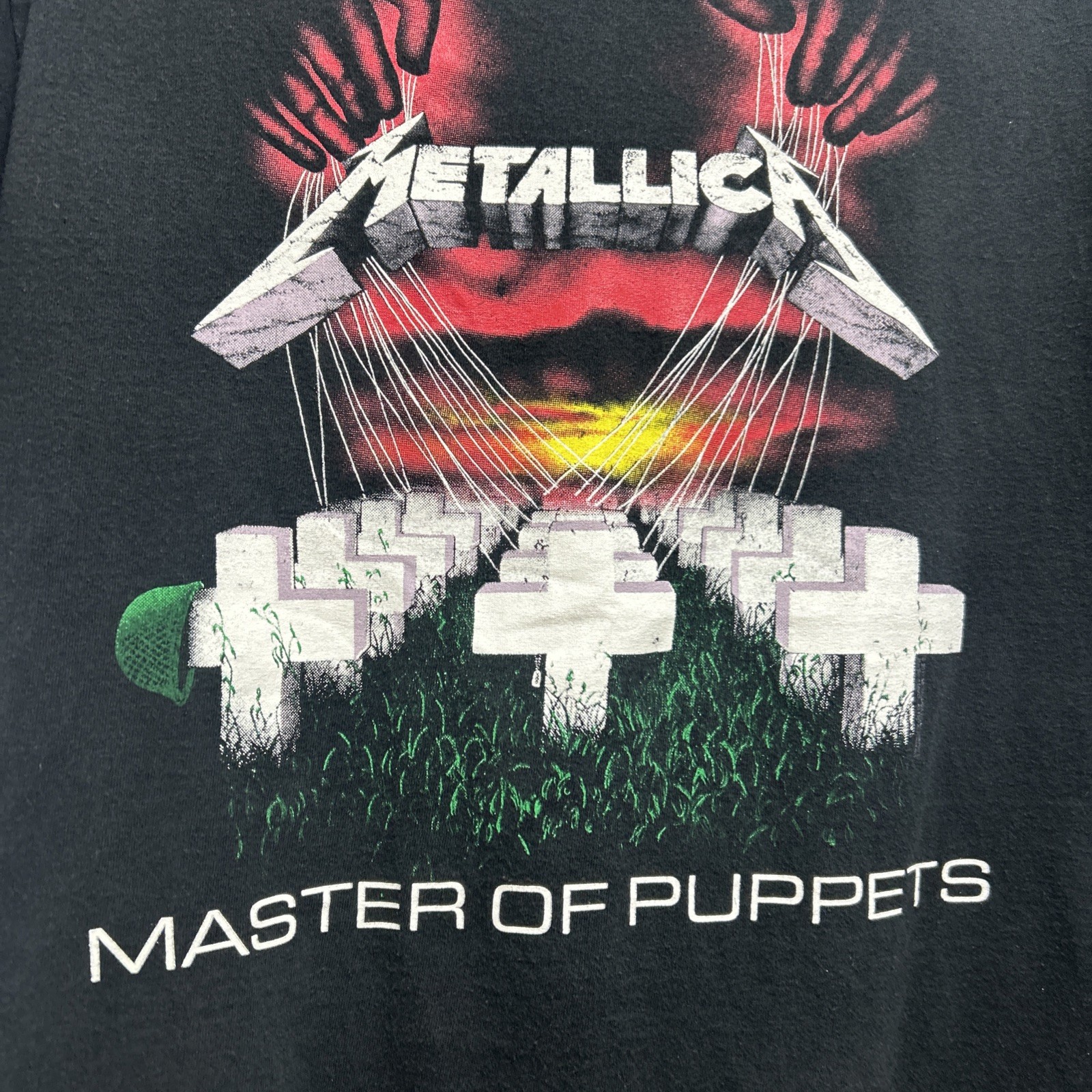 Metallica 2017 MASTER OF PUPPETS Black SHIRT