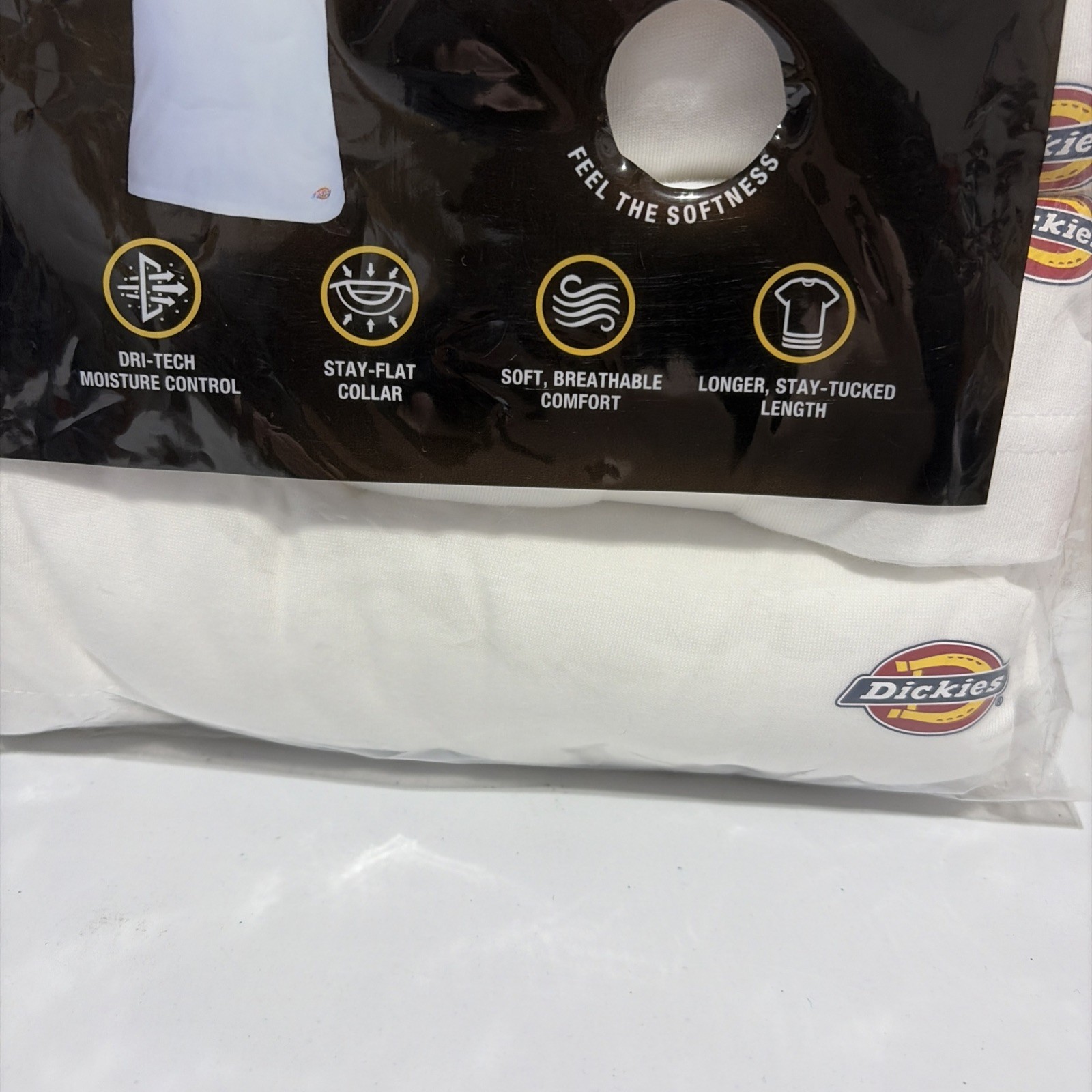 Dickies Dri-tech Performance Work 5 Short Sleeve Undershirts New Size Medium