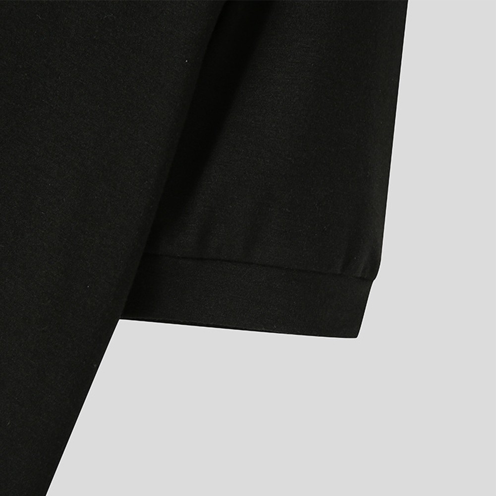 Cozy Men’s Undershirt Half Turtleneck Tee Top for Casual and Formal Events