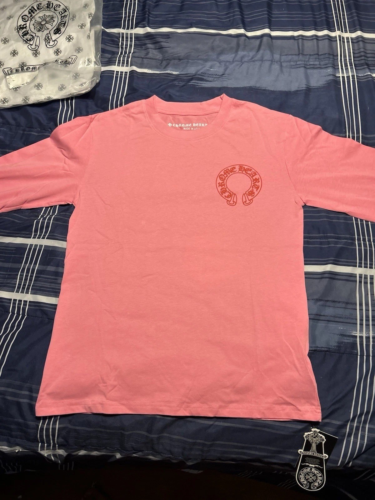 Chrome Hearts Pink Longsleeve Size Medium